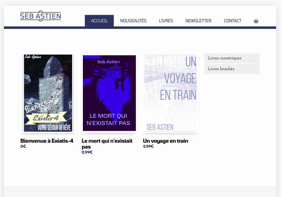 La boutique directe de Seb Astien