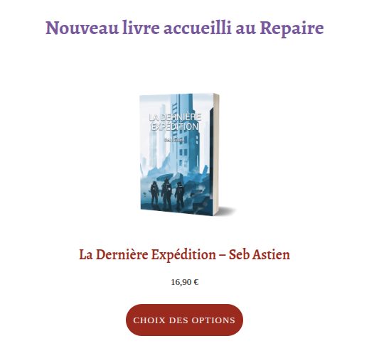 Logo de la boutique Au Repaire de l'Imaginaire