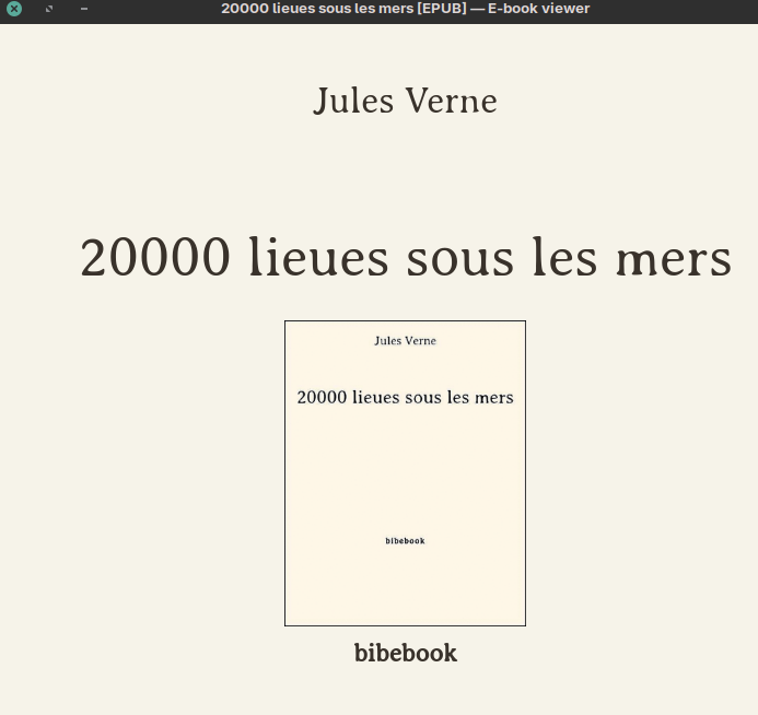 Ouvrir le livre numérique avec la liseuse Calibre