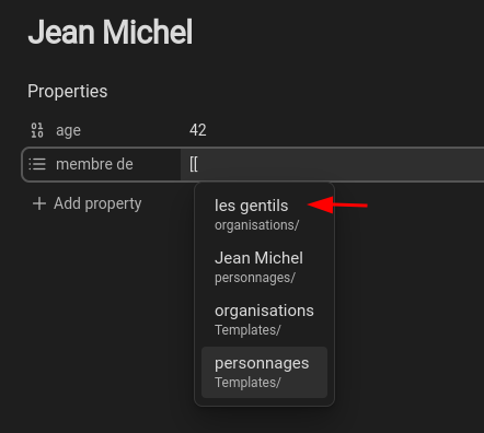 properties